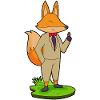 Fox Groom Ring Mariage