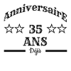 Anniversaire 35 ans déjà