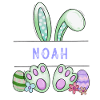 Easter Bunny, rabbit, cute Noah