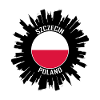Stettin Skyline Polen Flagge Reise Souvenir