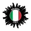 Bologna Skyline Italien Flagga Resa Souvenir