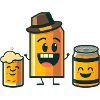 Fun craft beer cans
