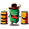 Funny Beer Cans - Alcohol Motif