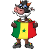 Senegal Cow Fan