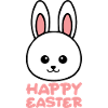 Joyeuses Pâques - Mignon lapin