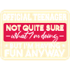 Funny Official Teenager