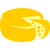 golden yellow cheese