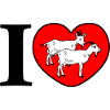 Goats in the heart