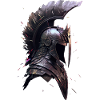 Helmet of a fighter
