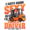 Sexy Gabelstaplerfahrer, Lagerlogistik