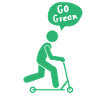 Go Green E-Scooter