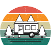 Retro Nature Camping