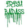 Badass irlandais,Saint-Patrick,Irlande,Graffiti