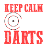 Keep calm and play darts