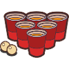Beer Pong Cups and Balls