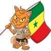 Senegal Fan Cat