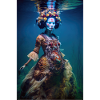 Geisha zombie underwater