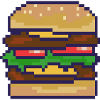 Cheeseburger Pixelart