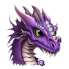 Purple Fantasy Dragon