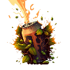 Hopfen Explosion Bierdose Craft Bier