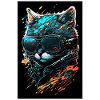 Cool Punk Cat