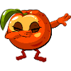 Dabbing Peach