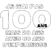 Je n'ai pas 100 ans