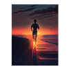 Runner in the Sunset