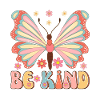 Retro Butterfly Be Child