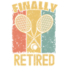 Tennis retraite rétro