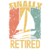 Sailing retirement retro