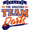 Amazing Team Darts (lettering)