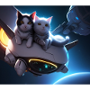 Cats in space Space