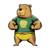 Capybara Bodybuilder Fitness gym Outfit
