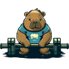 Capybara Bodybuilder