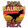 Papa Saurus Rex Dinosaurier Papasaurus