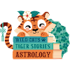 Tiger with books