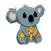 Pizza lover Koala Whisperer