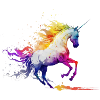 Unicorn Running