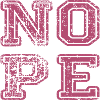 NOPE - sei kein ja-Sager!