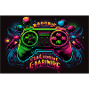 Neon Space Gamepad