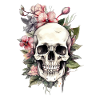 FLOWER SKULL