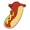 Amante degli hot dog Hotdog Bassotto Hot Dogvalentinesval