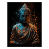 Peaceful Abstract Buddha Statue