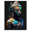 Abstract Buddha Statue