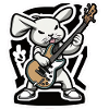 Hoppelrockstar Hase Bunny