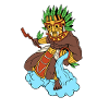 Aztec god of rain - Tlaloc