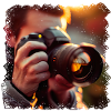 Photographer enjoys photography