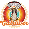 Paraglider flying Catdiver Skydiving Skydiver