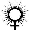 weiblich Symbol